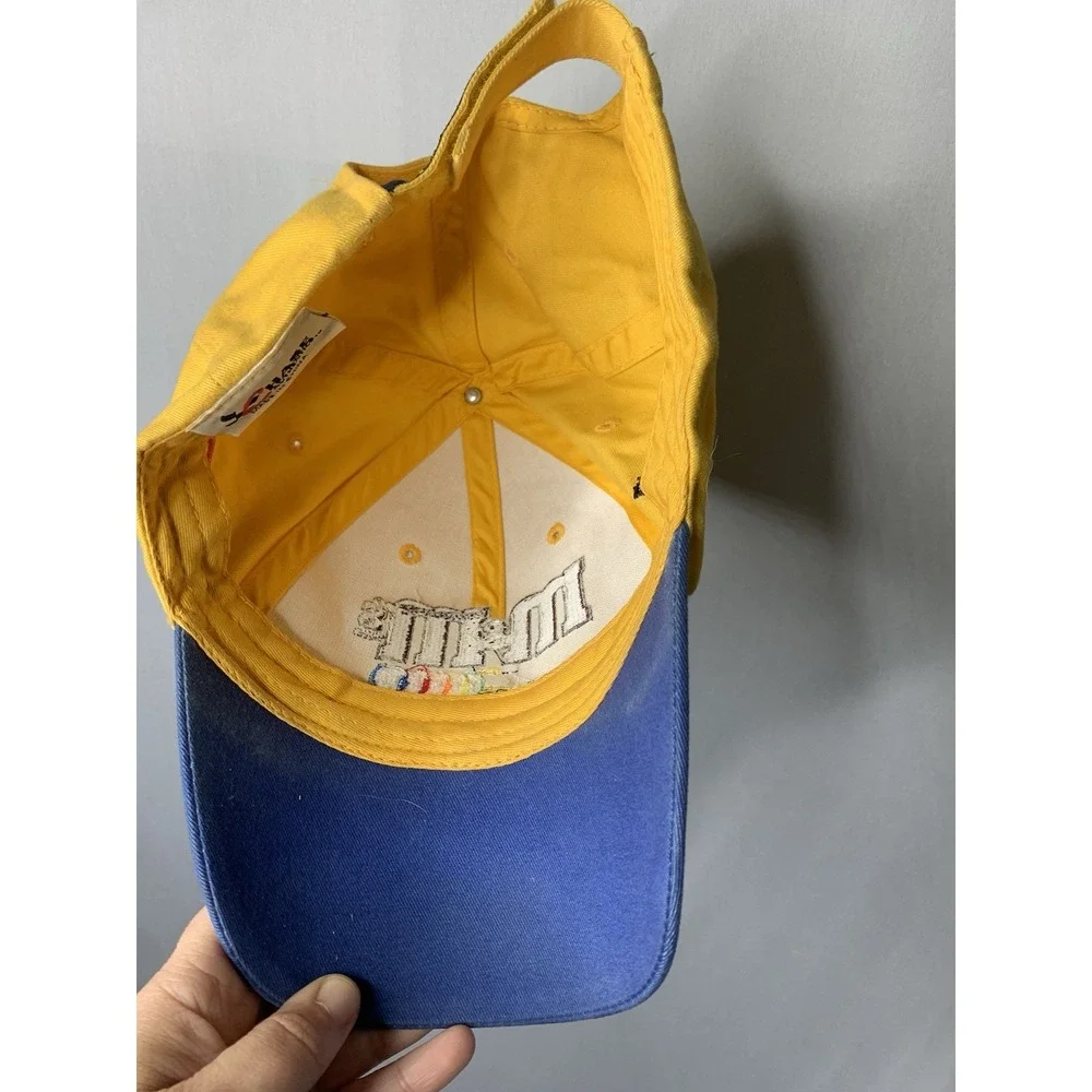 Elliot Sadler Yellow M&M's ‎ #38 Vintage Racing Hat NASCAR Chase Authentic  90s